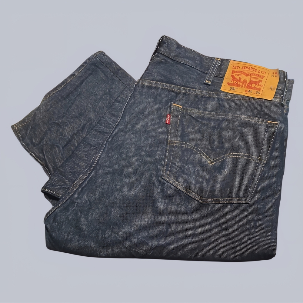 Levi's Men's Dark Blue Straight Jeans